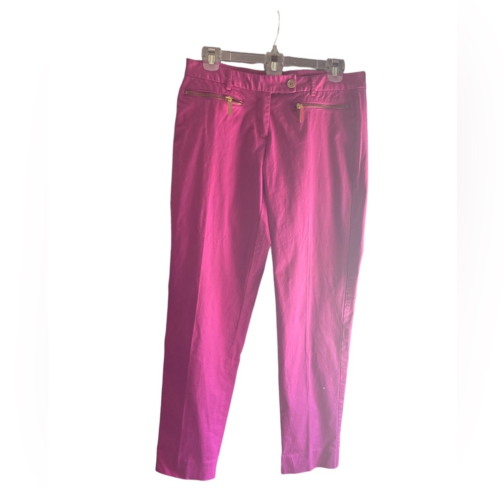 Pink Cotton/spandex Michael Kors pants. #ilovepink,size 4
